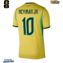 Brasil Neymar Jr #10 Hjemmedrakt VM 2026 Kortermet